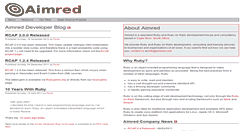 Desktop Screenshot of aimred.com